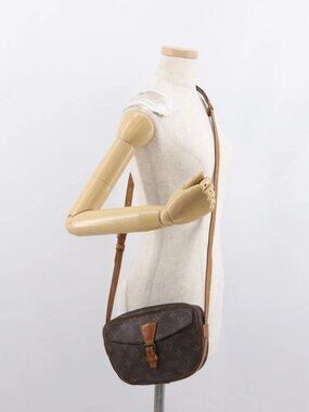 LOUIS VUITTON Monogram Jeune Fille PM Shoulder Bag M51227 LV Auth BA10004